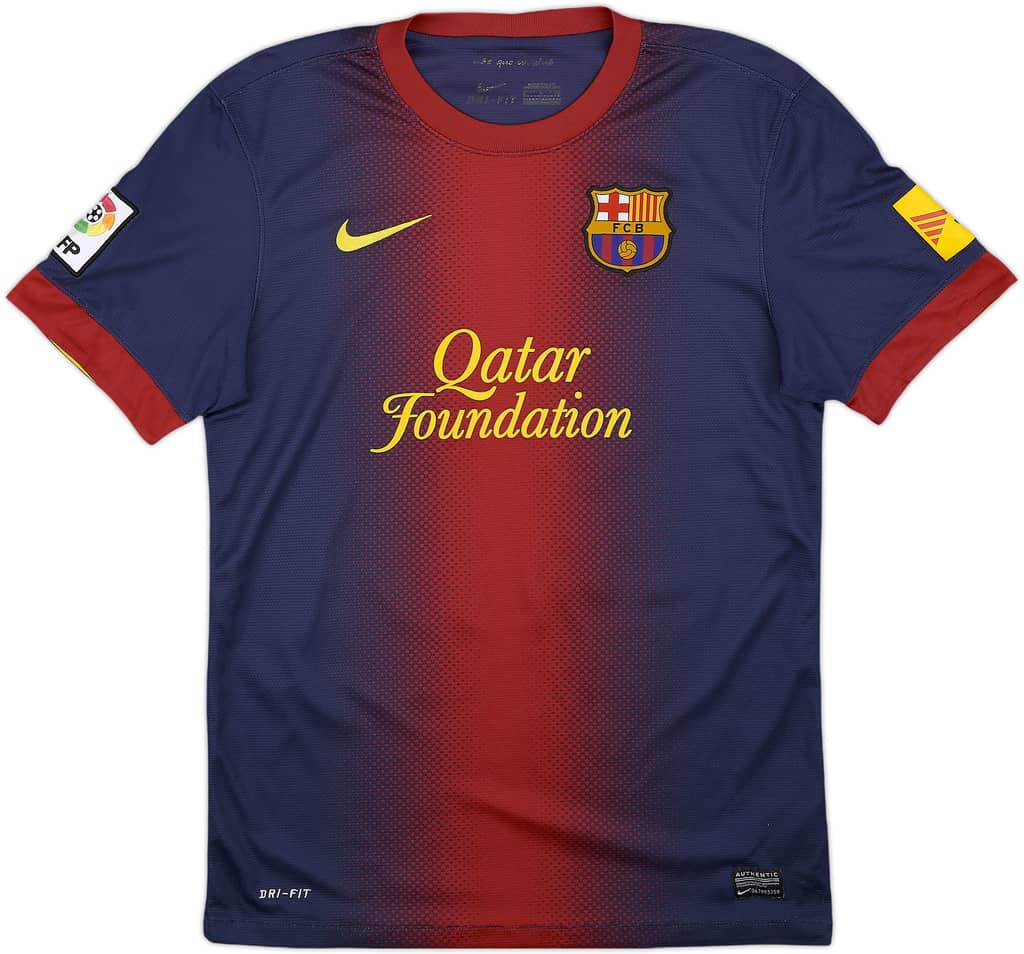 2012-13 Barcelona Home Shirt Messi #10 - 7/10 - (S)