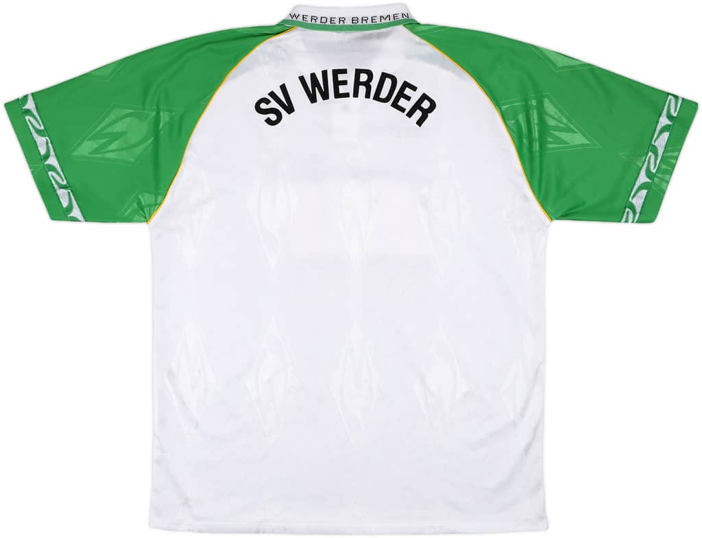 1995-96 Werder Bremen Home Shirt - 6/10 - (XL)