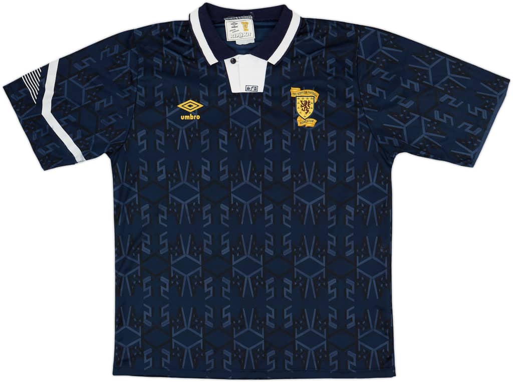 1991-94 Scotland Home Shirt - 6/10 - (L)