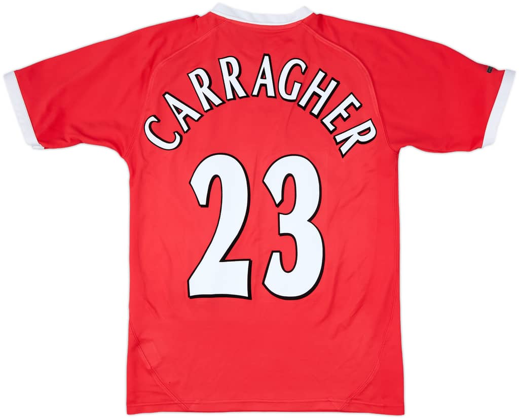 2001-03 Liverpool CL Shirt Carragher #23 - 9/10 - (S)