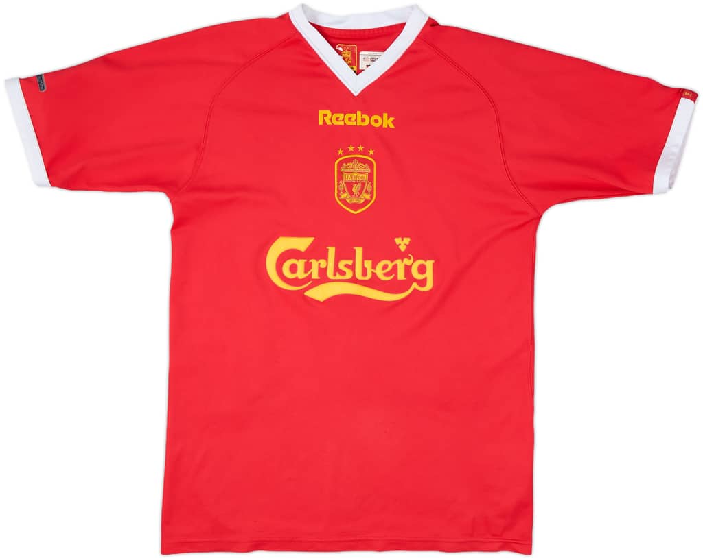 2001-03 Liverpool CL Shirt Carragher #23 - 9/10 - (S)