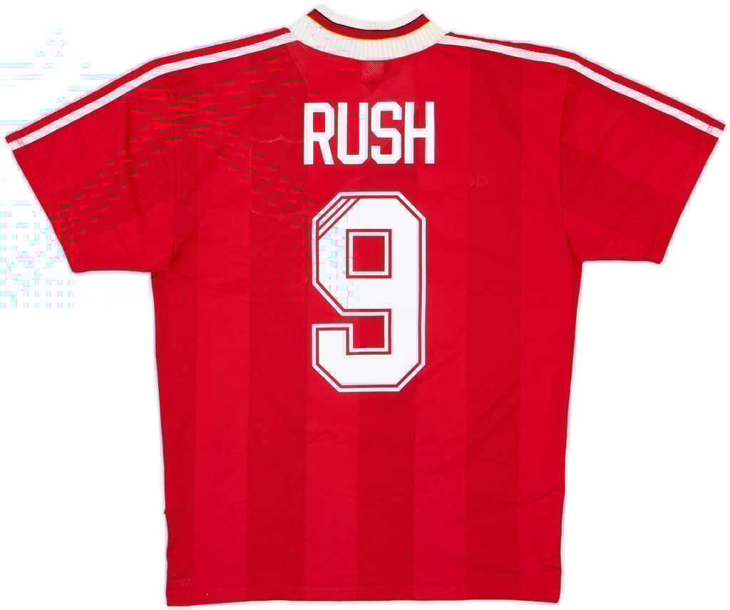 1995-96 Liverpool Home Shirt Rush #9 - 8/10 - (L)