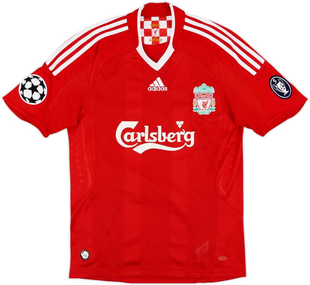 2008-10 Liverpool Home Shirt Torres #9 - 6/10 - (S)