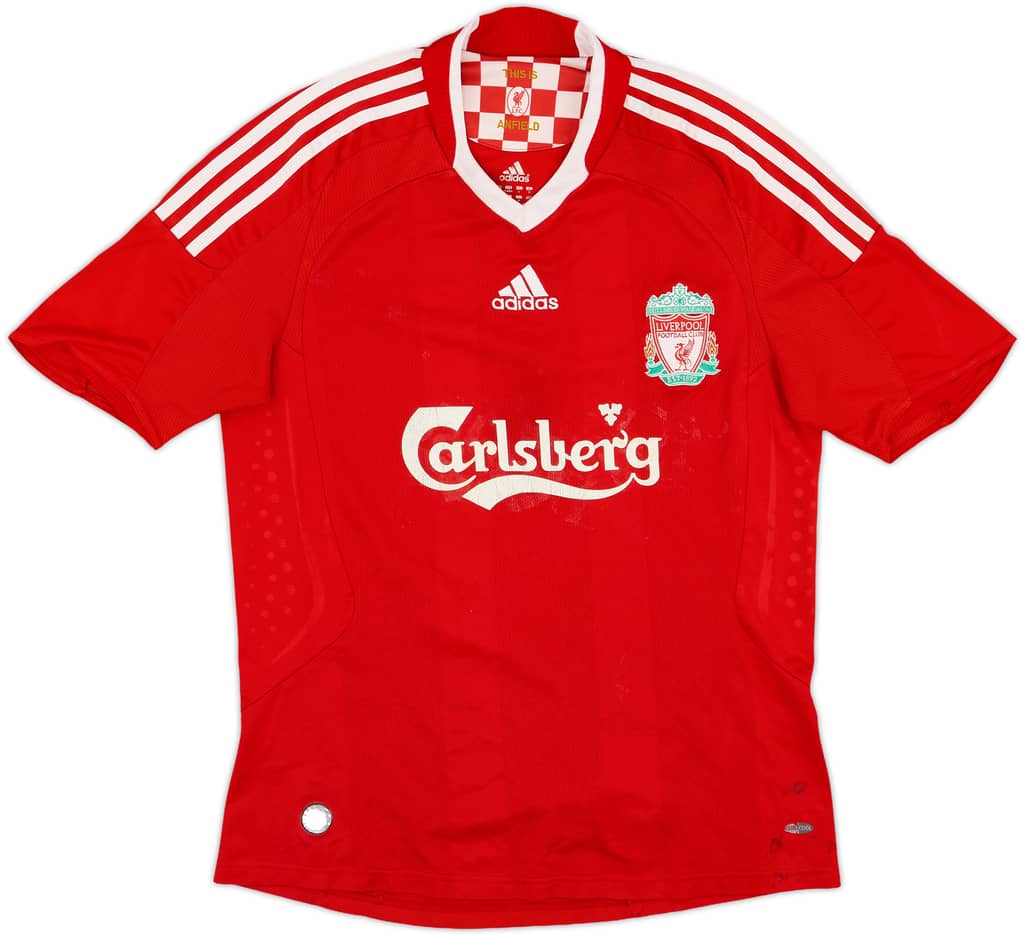 2008-10 Liverpool Home Shirt - 5/10 - (S)