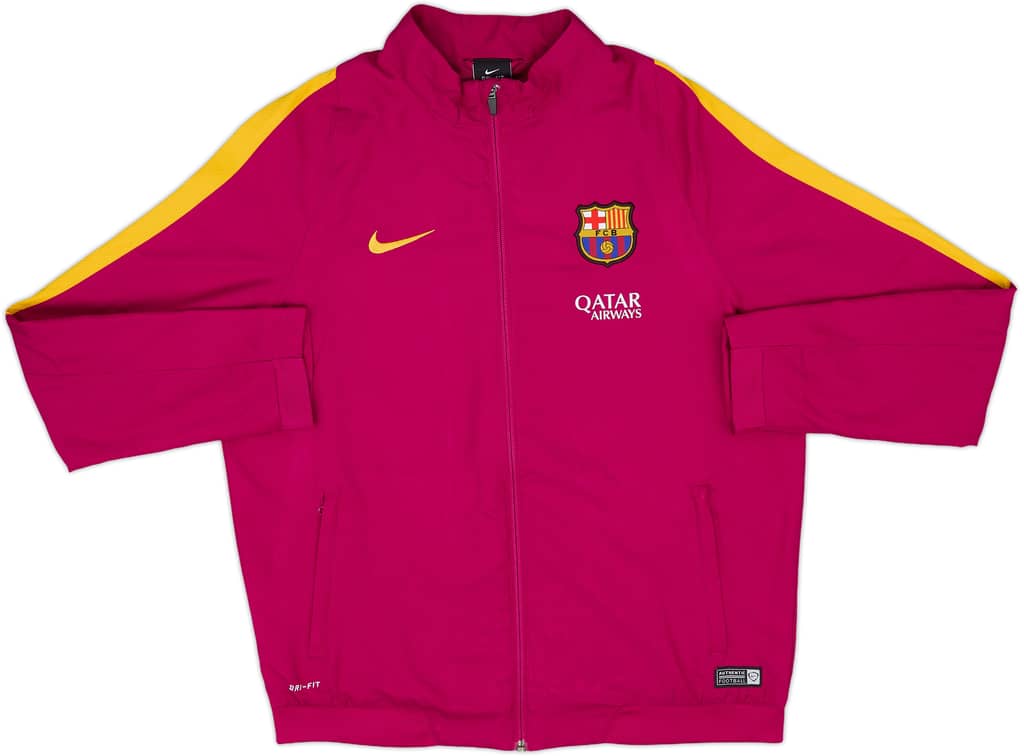 2016-17 Barcelona Nike Track Jacket - 8/10 - (XL.Boys)