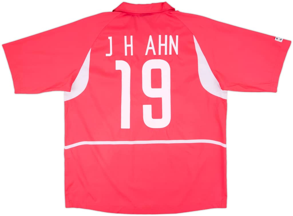 2002-03 South Korea Home Shirt J.H.Ahn #19 - 8/10 - (XXL)