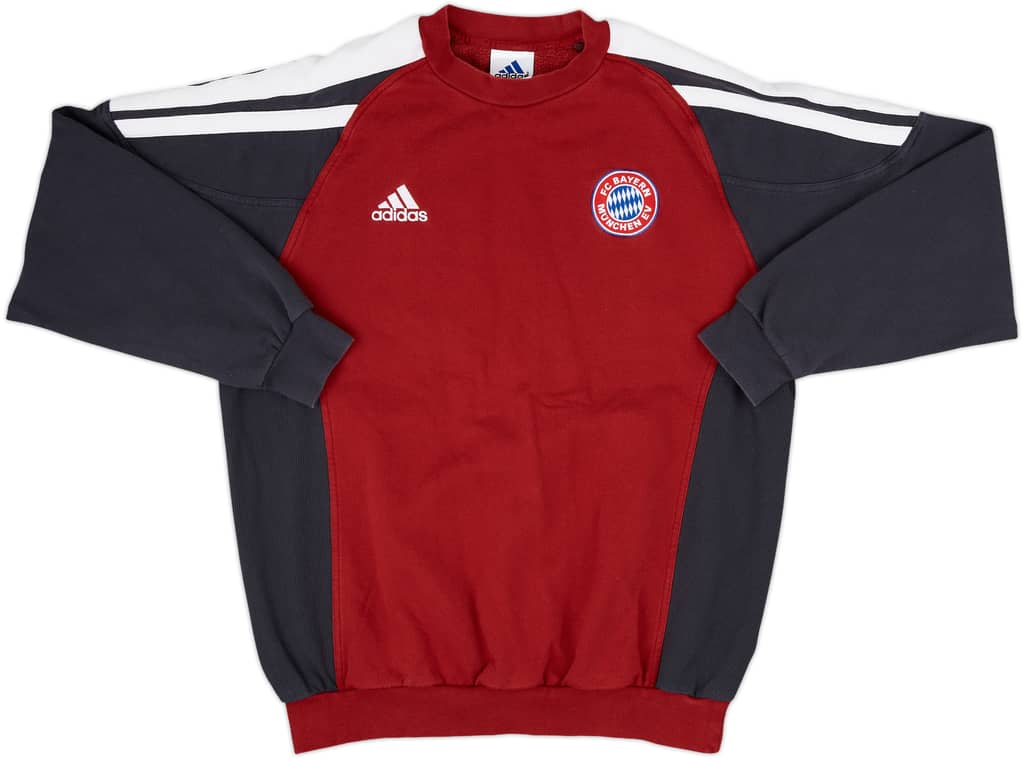 2001-02 Bayern Munich adidas Sweat Top - 8/10 - (L)