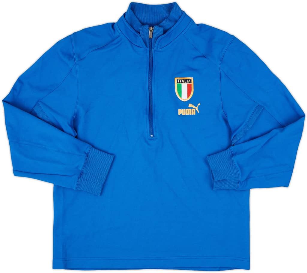2004-06 Italy Puma 1/2 Zip Drill Top - 8/10 - (M)