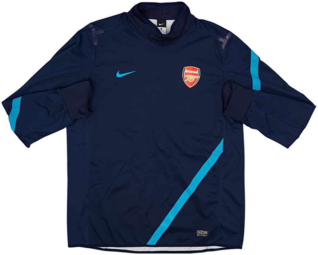 2011-12 Arsenal Player Issue Nike Drill Top - 8/10 - (XL)