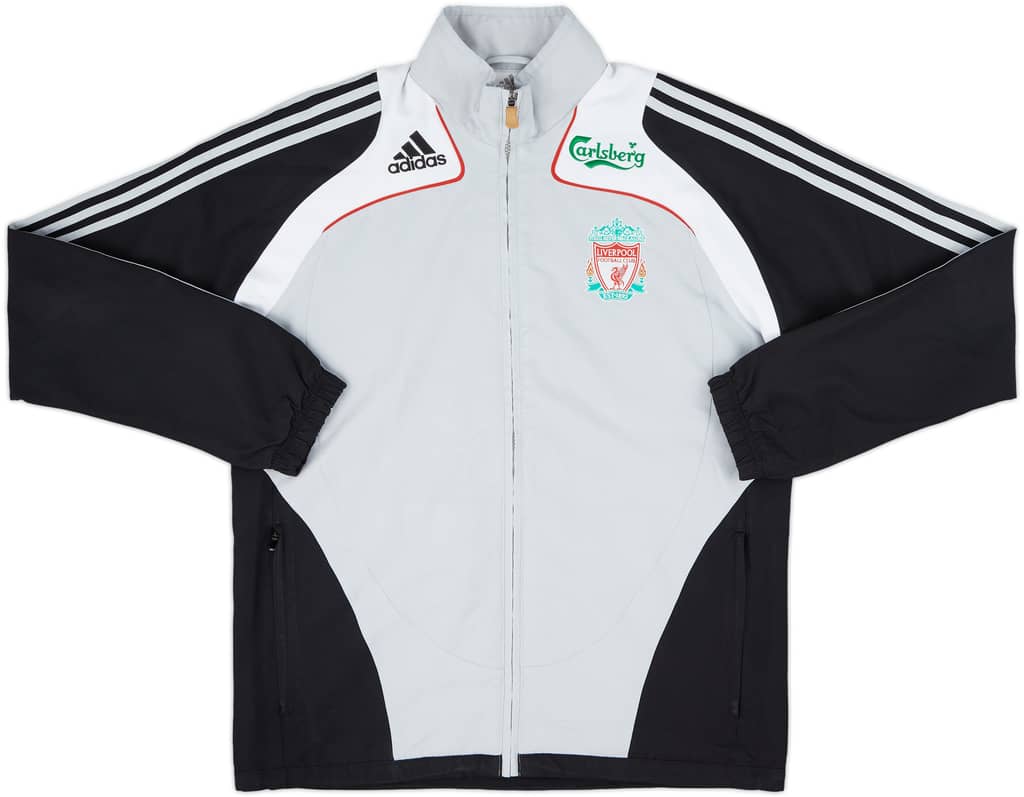 2008-09 Liverpool adidas Track Jacket - 8/10 - (S)