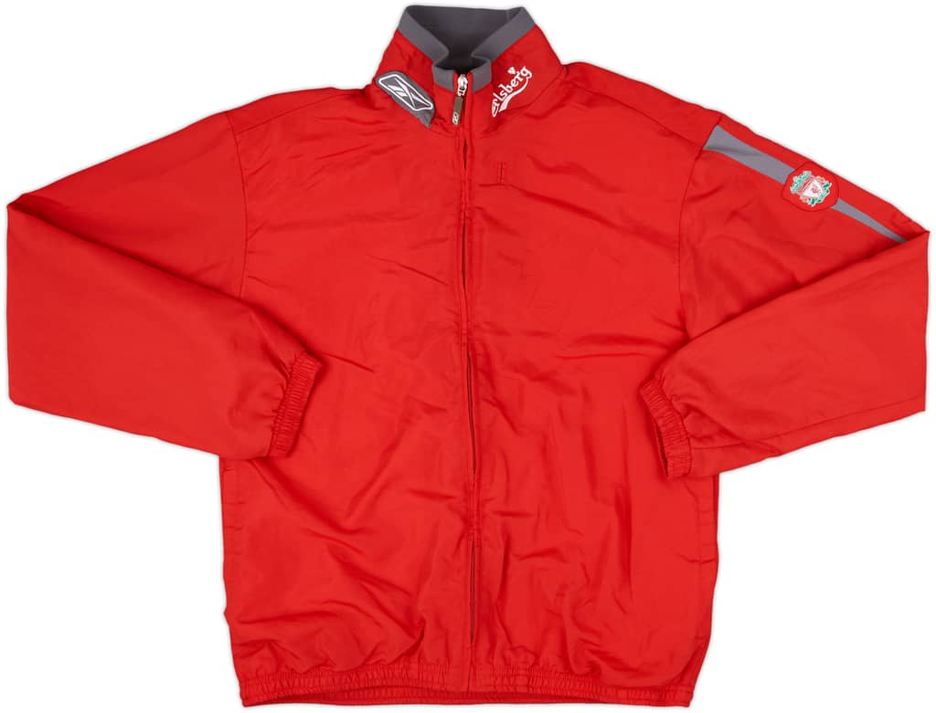 2005-06 Liverpool Reebok Track Jacket - 8/10 - (S)