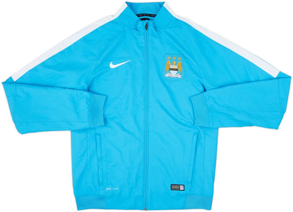 2014-15 Manchester City Nike Track Jacket - 8/10 - (S)