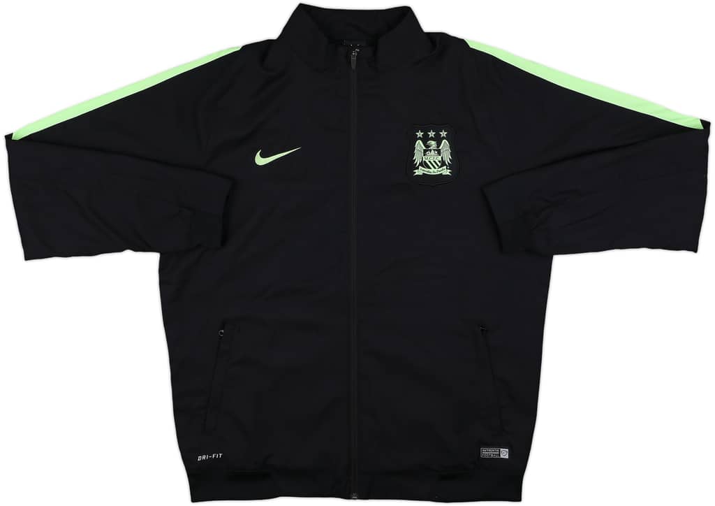 2015-16 Manchester City Nike Track Jacket - 9/10 - (XL)