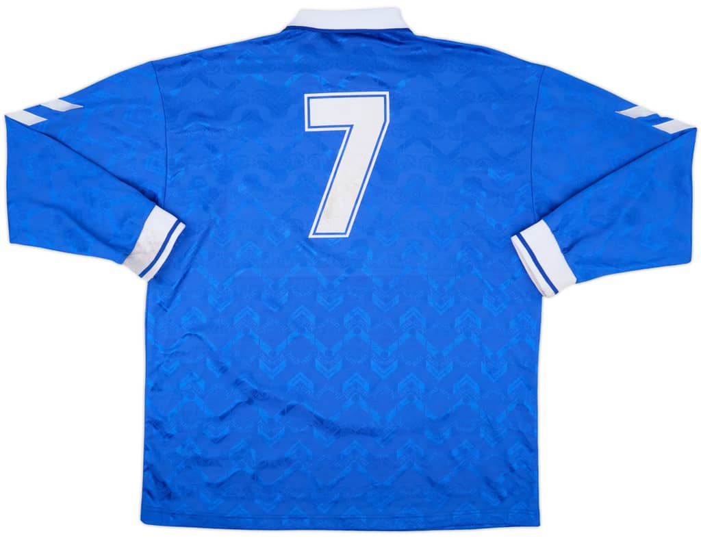 1990s Hummel Template L/S Shirt #7 - 7/10 - (XL)