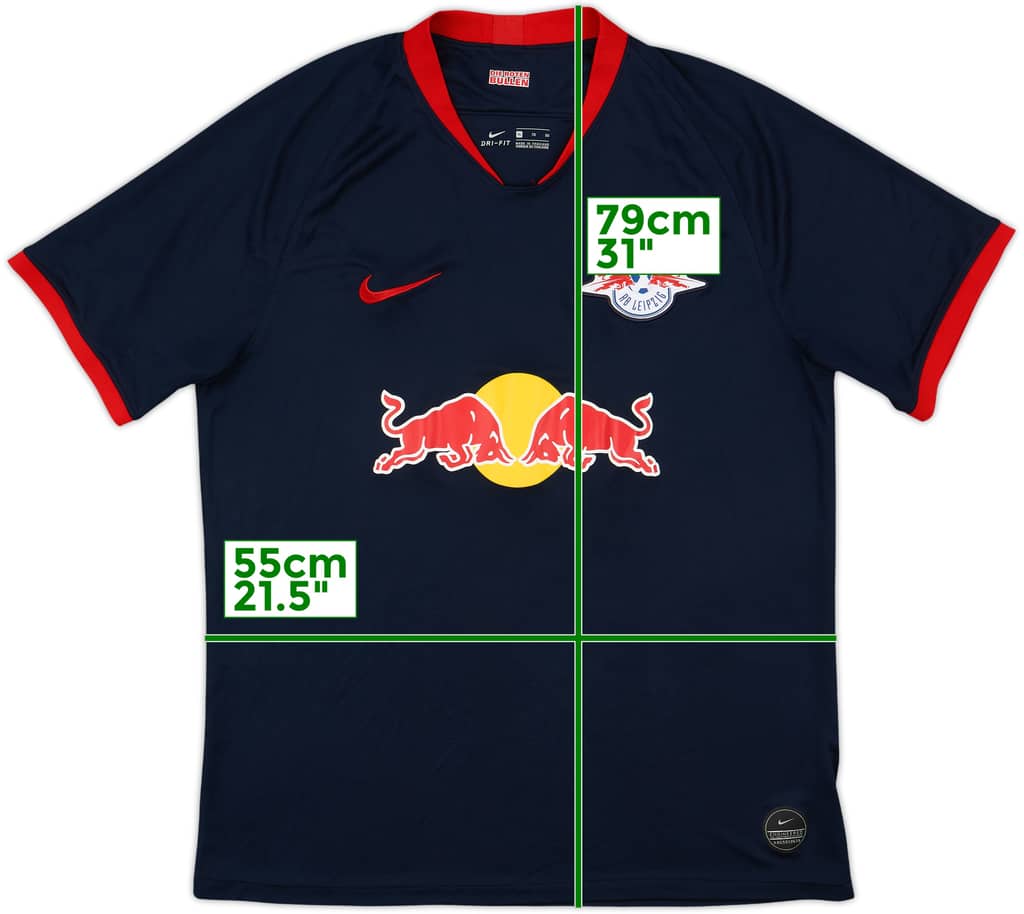 2019-20 RB Leipzig Away Shirt - 8/10 - (XL)