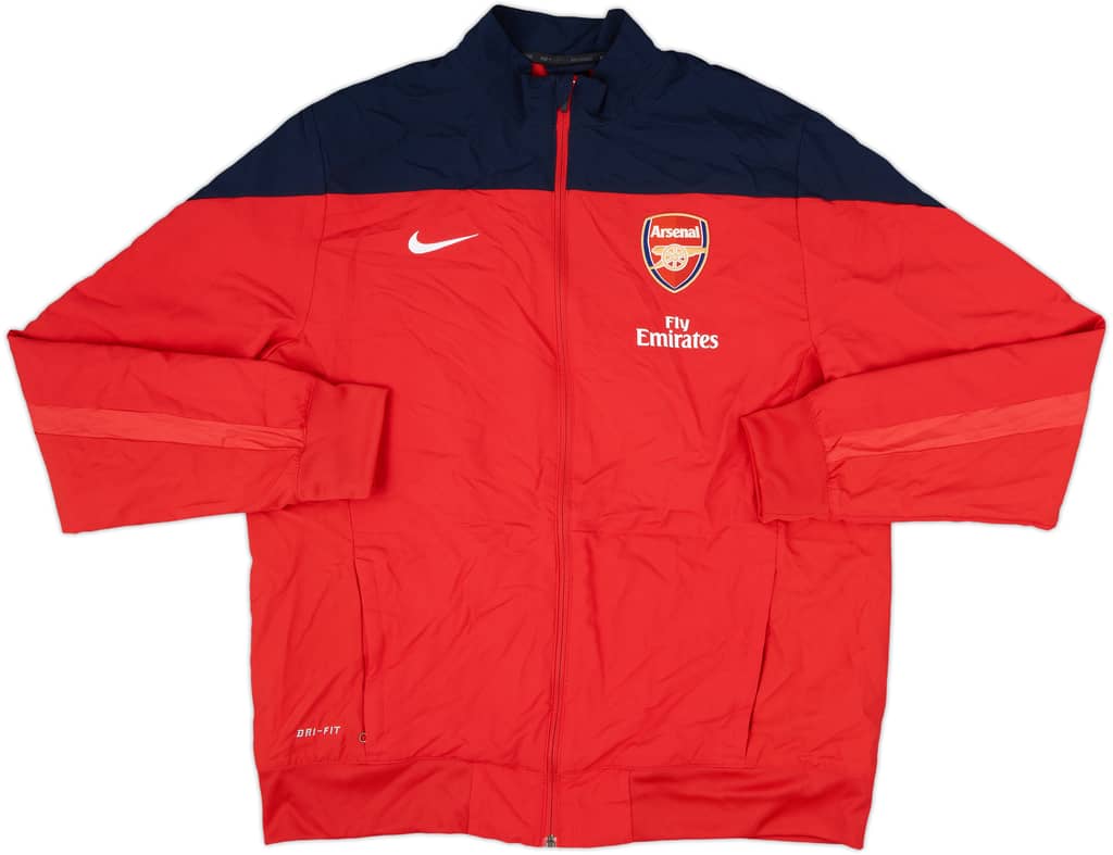 2013-14 Arsenal Nike Track Jacket - 9/10 - (L)