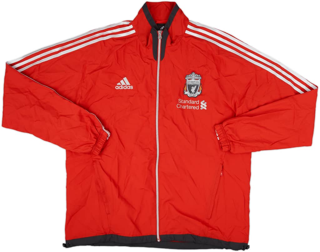 2011-12 Liverpool adidas Track Jacket - 7/10 - (L/XL)