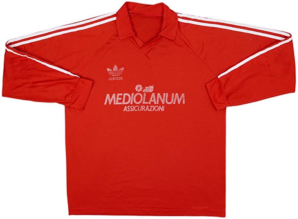 1990-91 AC Milan adidas Training L/S Shirt - 4/10 - (L)