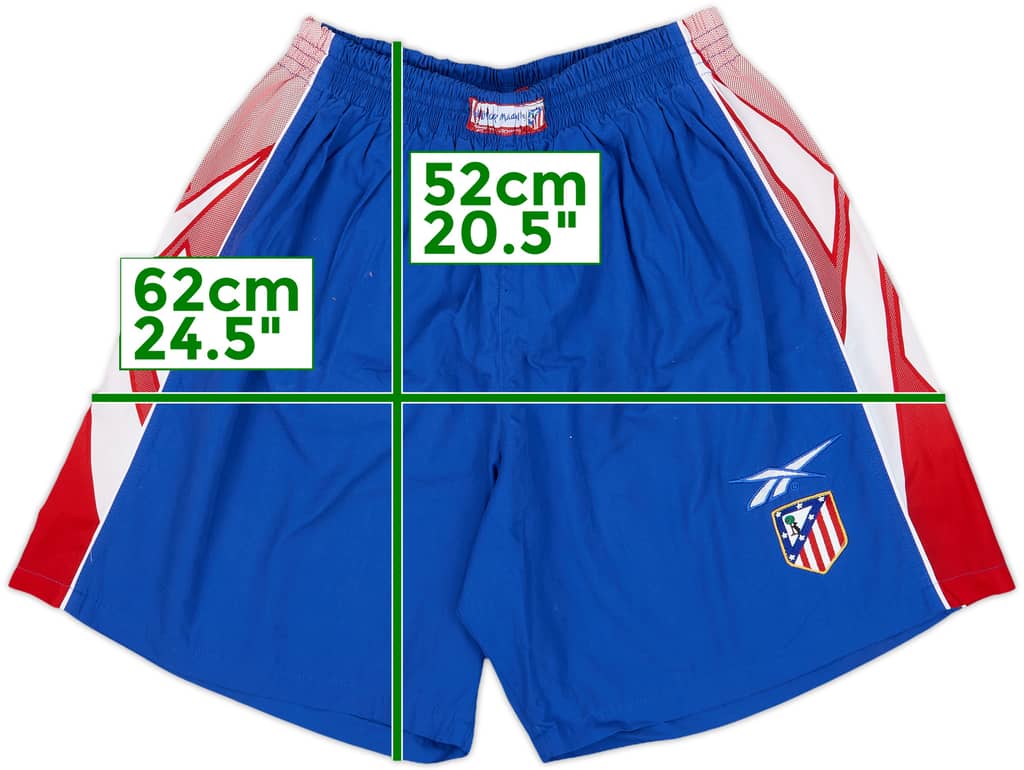 1999-00 Atletico Madrid Away Shorts - 6/10 - (XXL)