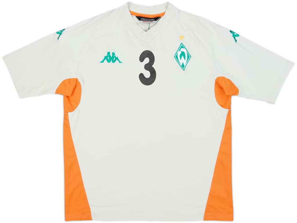 2006-07 Werder Bremen Player Issue Kappa Training Shirt #3 - 7/10 - (M)