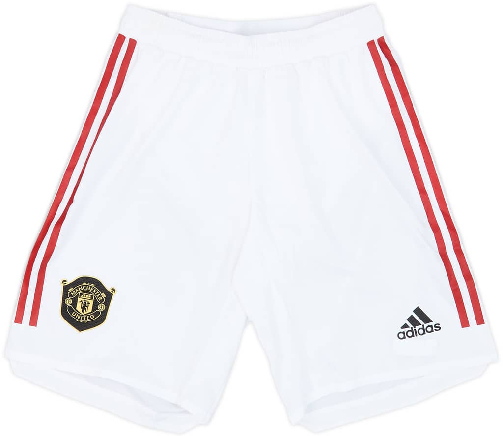 2019-20 Manchester United Home Shorts - 10/10 - (S)