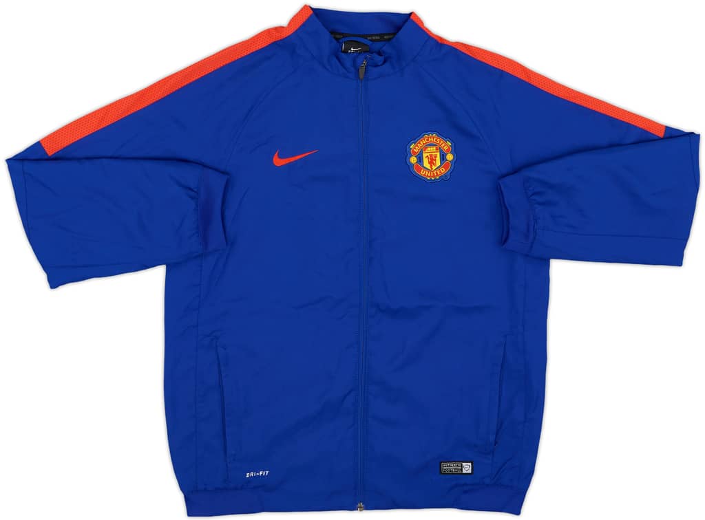 2014-15 Manchester United Nike Track Jacket - 8/10 - (XL.Boys)