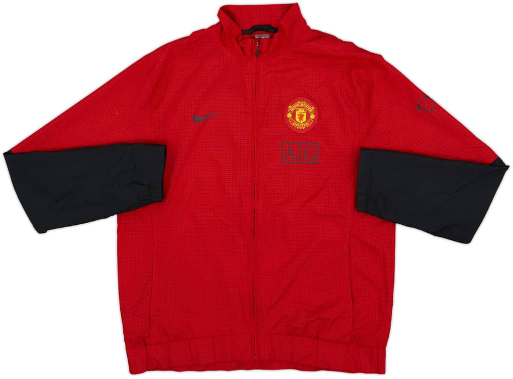 2009-10 Manchester United Nike Track Jacket - 8/10 - (XL)