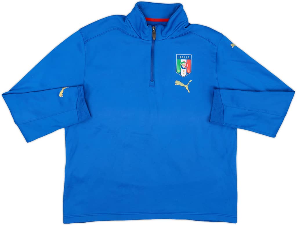 2006-08 Italy Puma 1/4 Zip Drill Top - 5/10 - (L)