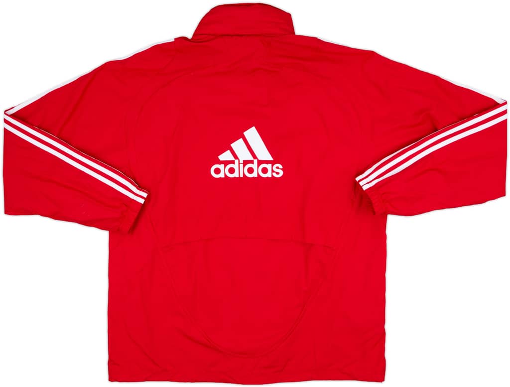 2008-09 Liverpool adidas Hooded Rain Jacket - 8/10 - (L)