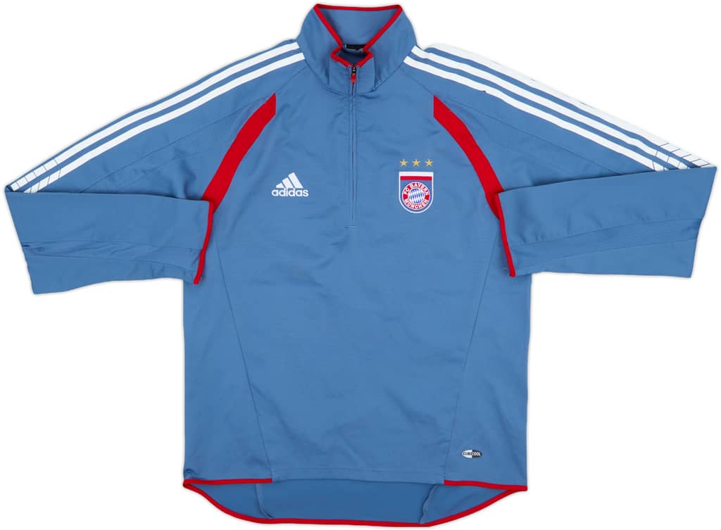 2005-06 Bayern Munich adidas 1/4 Zip Drill Top - 6/10 - (L)
