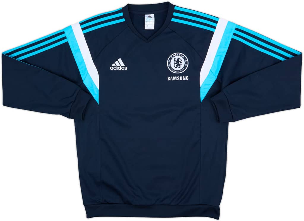 2014-15 Chelsea adidas Sweat Top - 7/10 - (M)