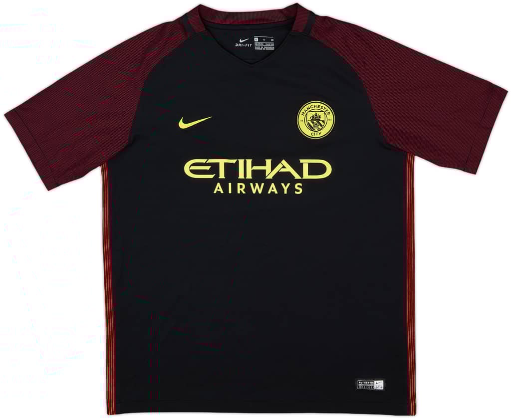 2016-17 Manchester City Away Shirt - 8/10 - (XL.Boys)