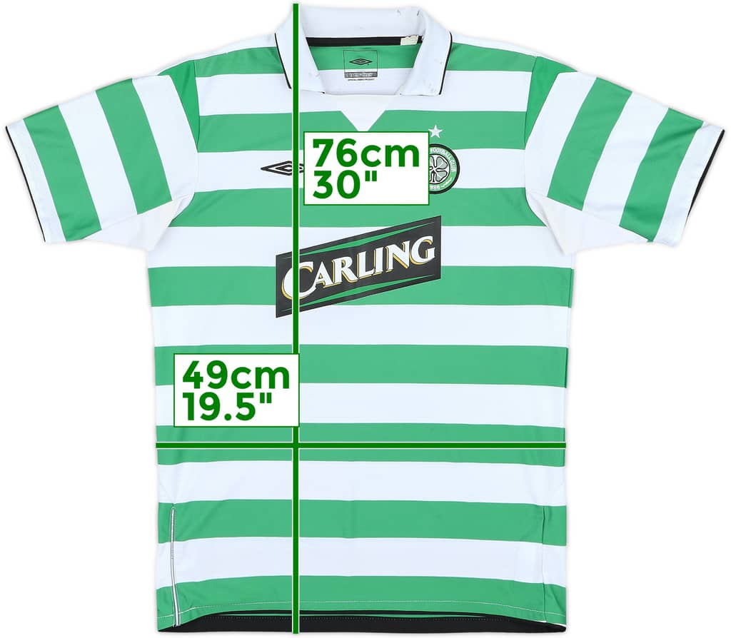 2004-05 Celtic Home Shirt - 6/10 - (XL.Boys)