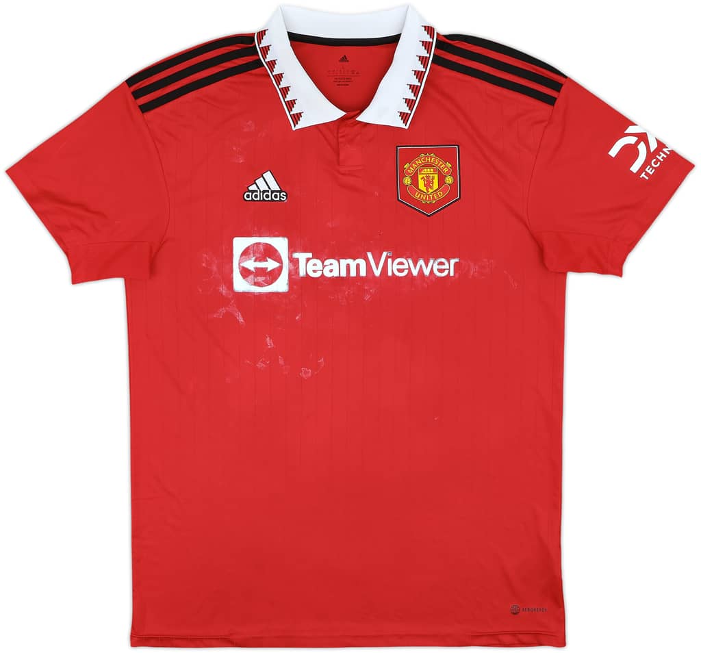 2022-23 Manchester United Home Shirt - 4/10 - (L)