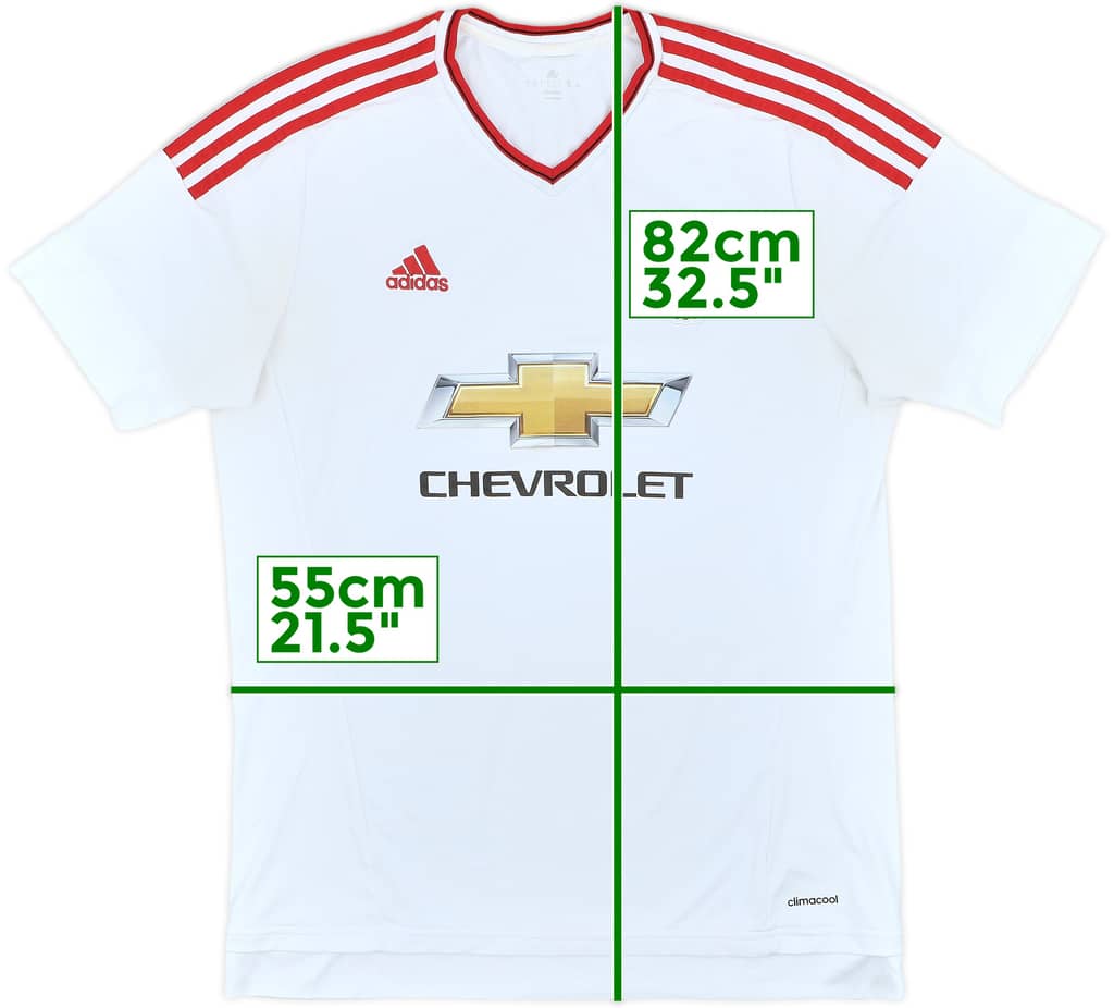 2015-16 Manchester United Away Shirt - 5/10 - (L)