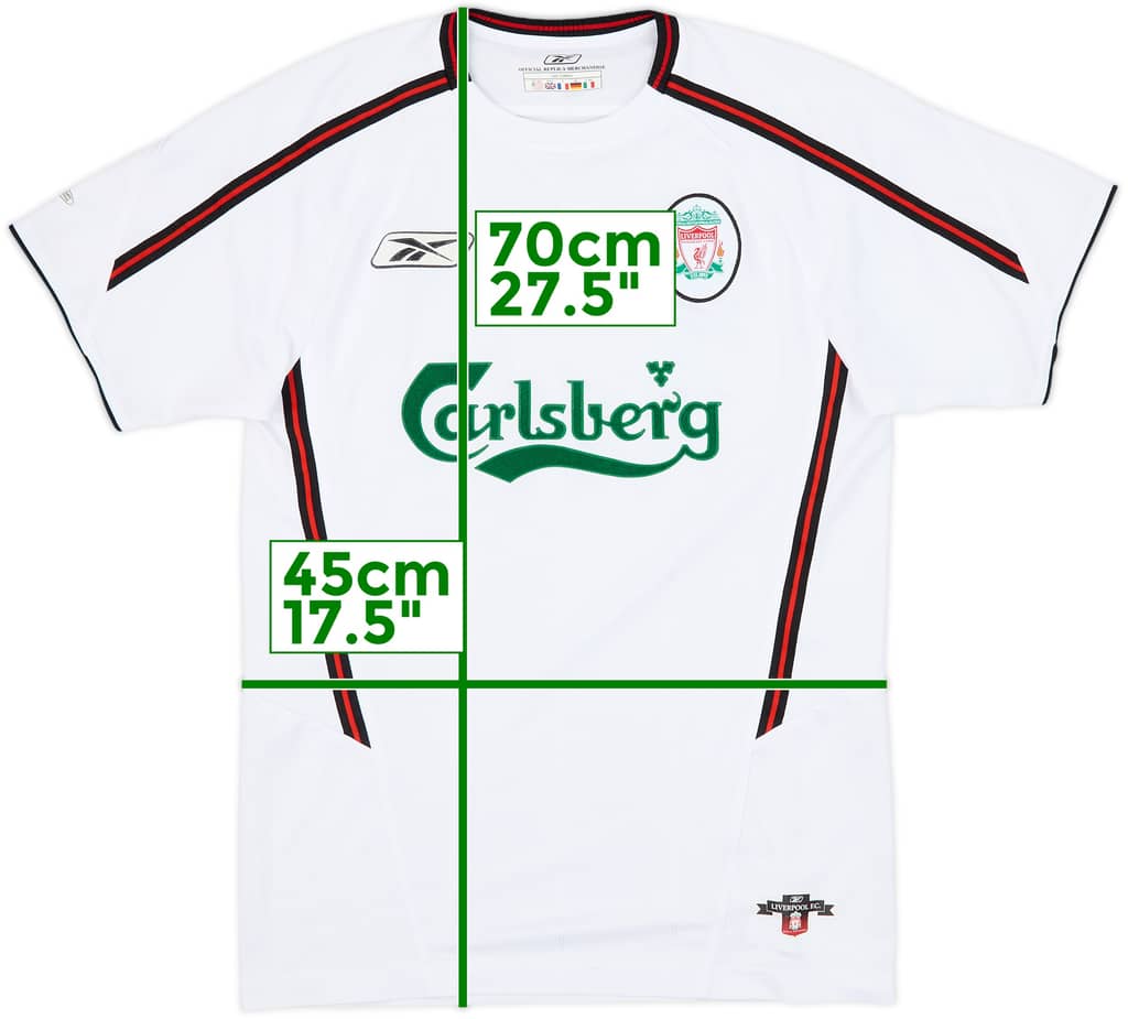 2003-04 Liverpool Away Shirt - 9/10 - (Y)
