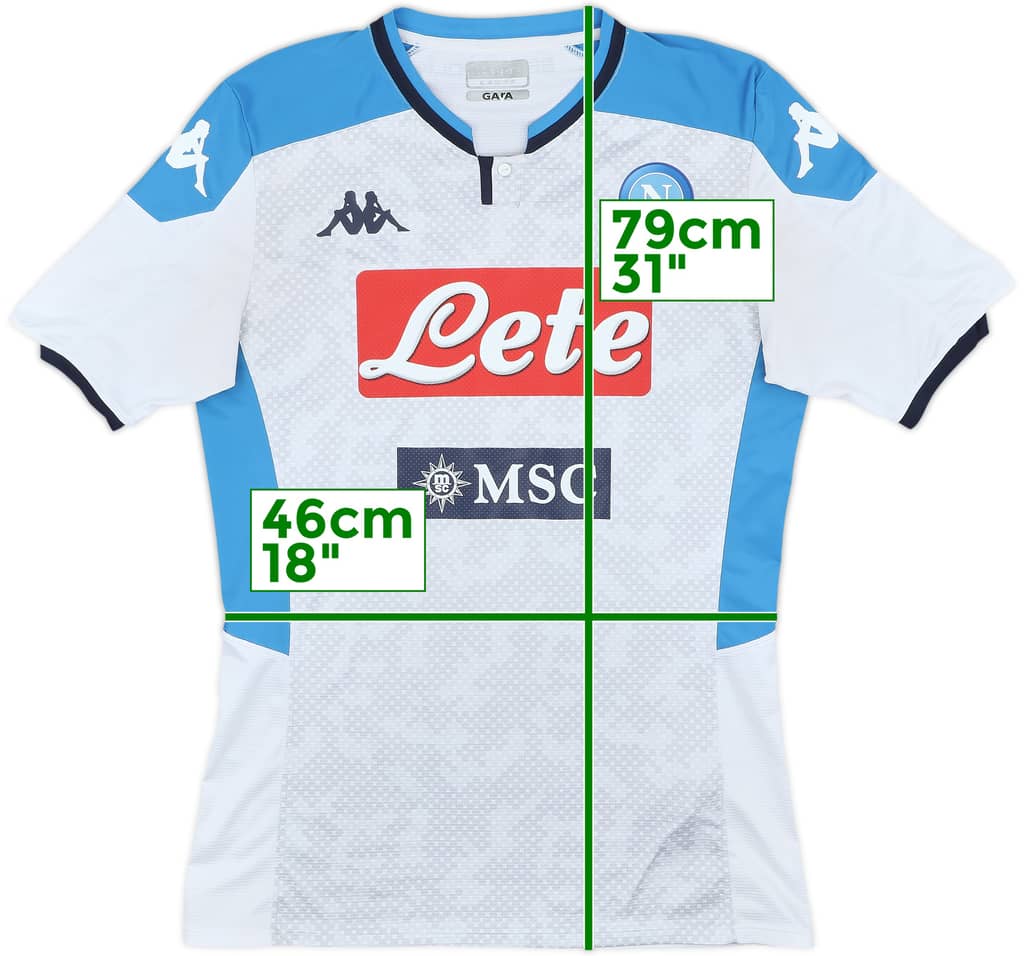 2019-20 Napoli Authentic Third Shirt - 6/10 - (L)