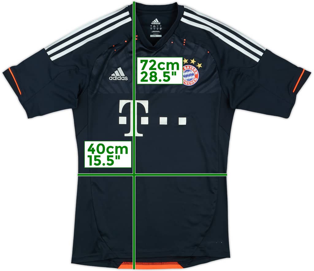 2012-13 Bayern Munich Third Shirt - 8/10 - (S)