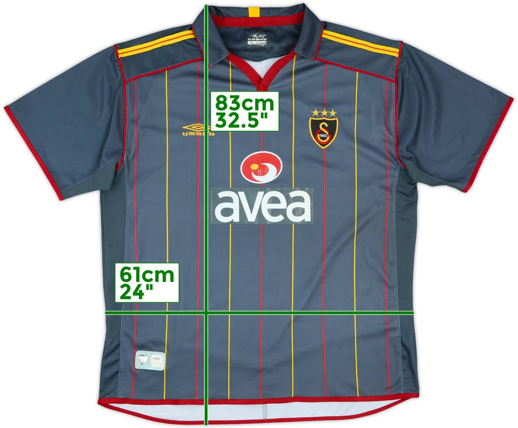 2004-05 Galatasaray Away Shirt - 8/10 - (XXL)