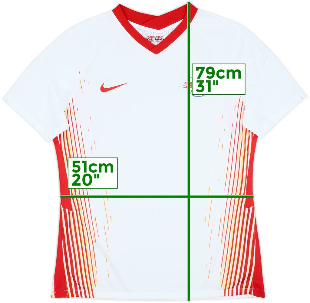 2020-21 RB Leipzig Player Issue Home Shirt - 7/10 - (XL)