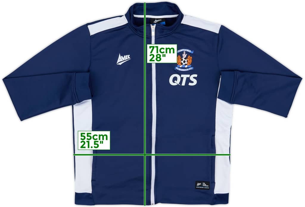 2012-13 Kilmarnock Avec Track Jacket - 8/10 - (L)