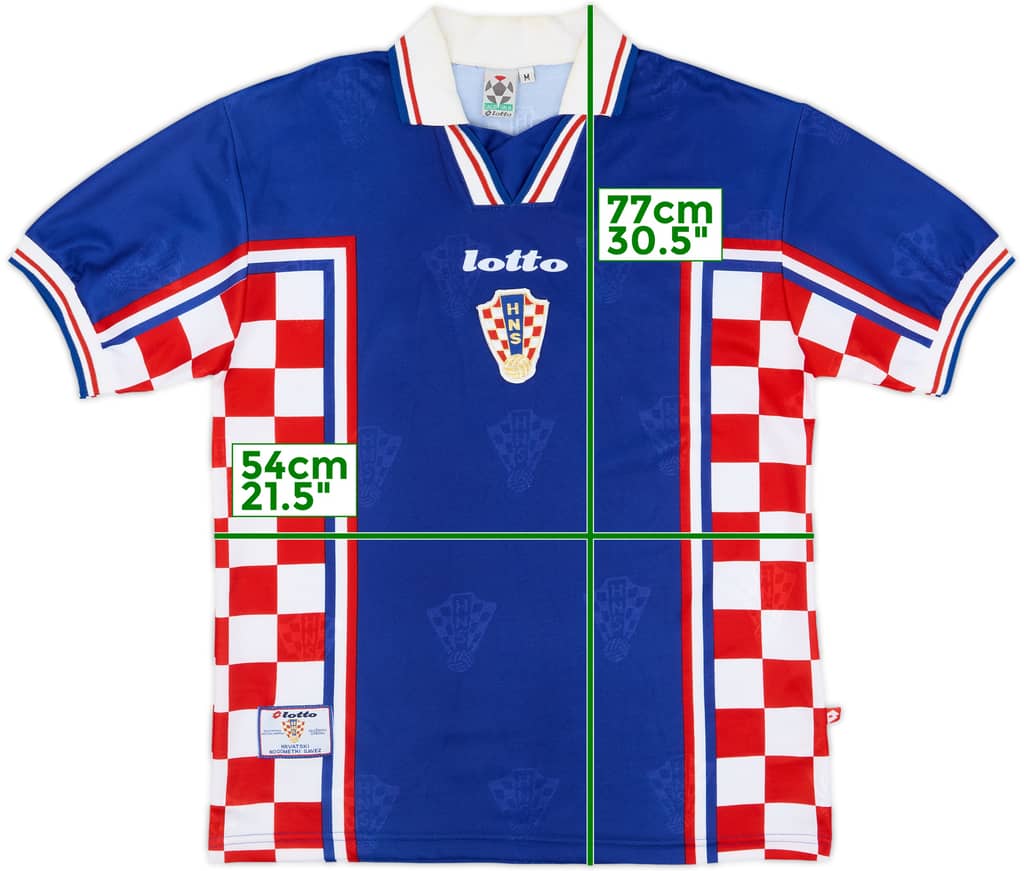 1998-01 Croatia Away Shirt - 9/10 - (M)