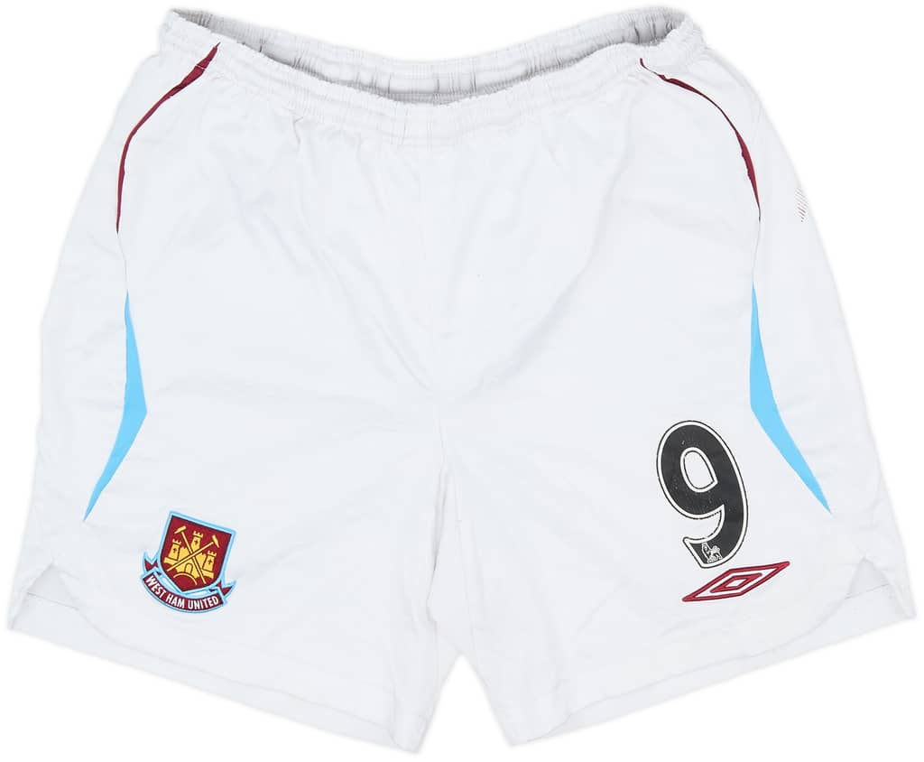 2008-09 West Ham Home Shorts #9 - 6/10 - (L)