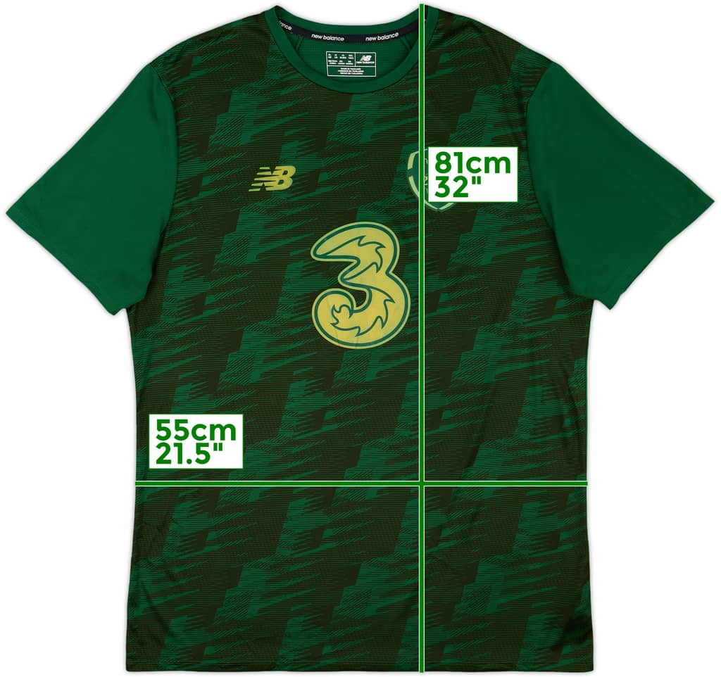 2020-21 Ireland New Balance Training Shirt - 7/10 - (XL)