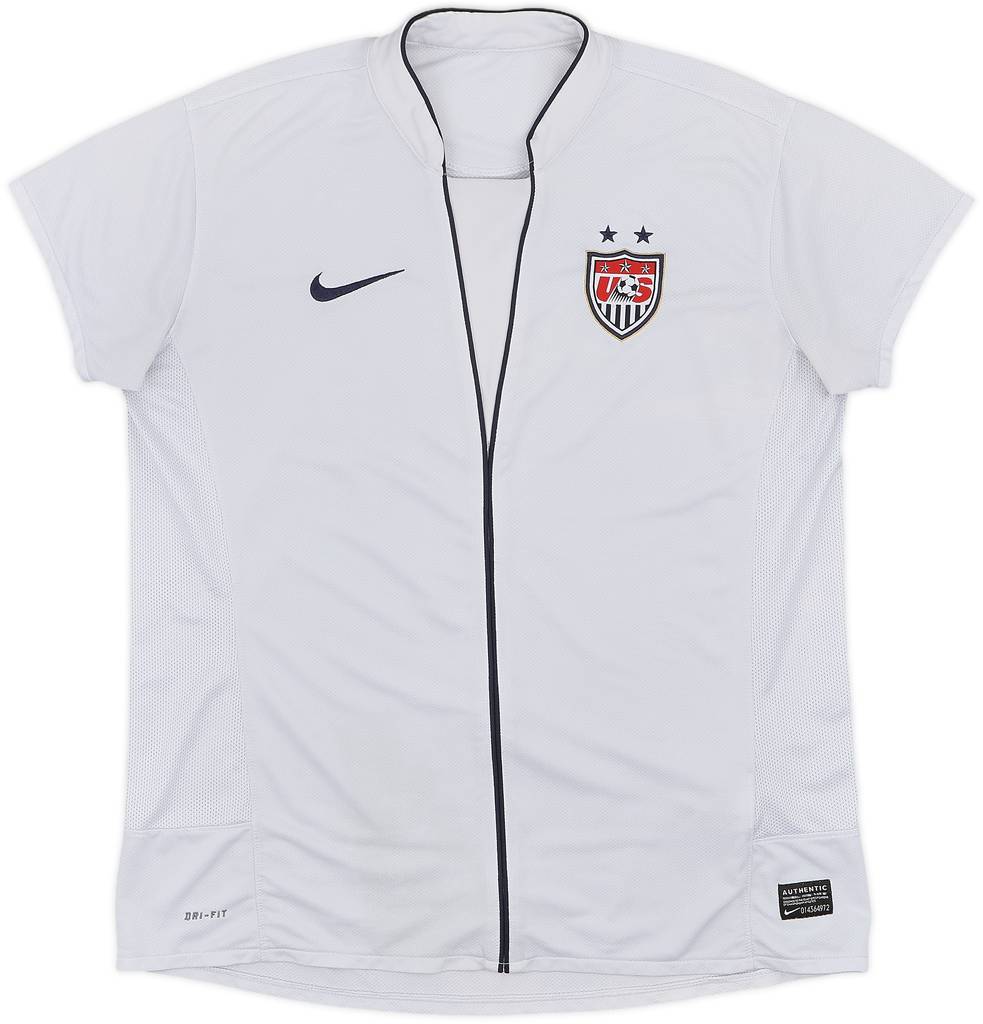 2011 USA Home Shirt - 8/10 - (Women's L)
