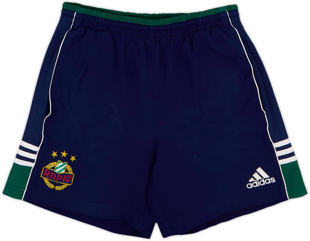 1999-00 Rapid Vienna adidas Training Shorts - 8/10 - (XL.Boys)