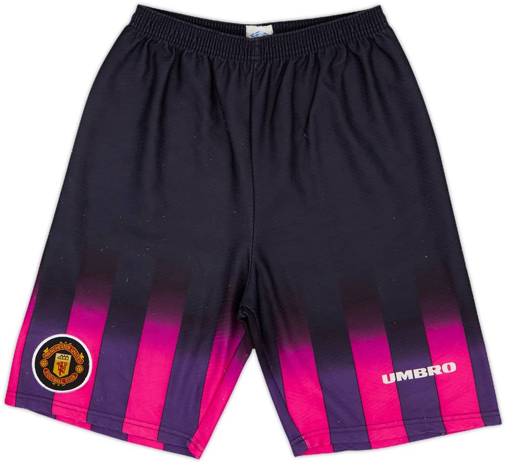 1996-97 Manchester United GK Shorts - 7/10 - (M)