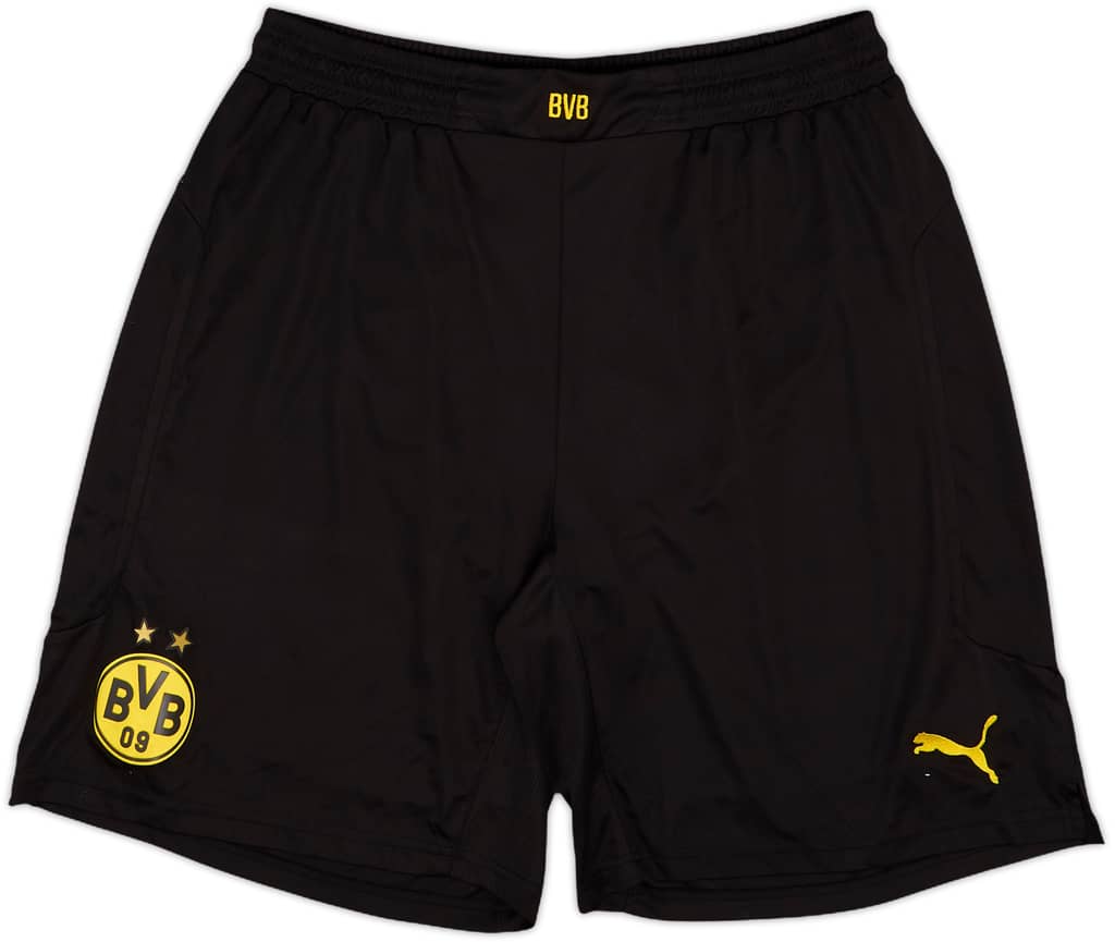 2013-14 Borussia Dortmund Home Shorts - 6/10 - (XL)