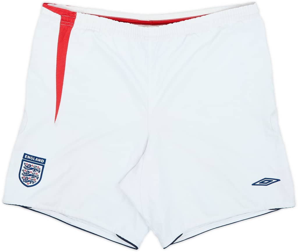 2005-07 England Alternate Home Shorts - 7/10 - (M)