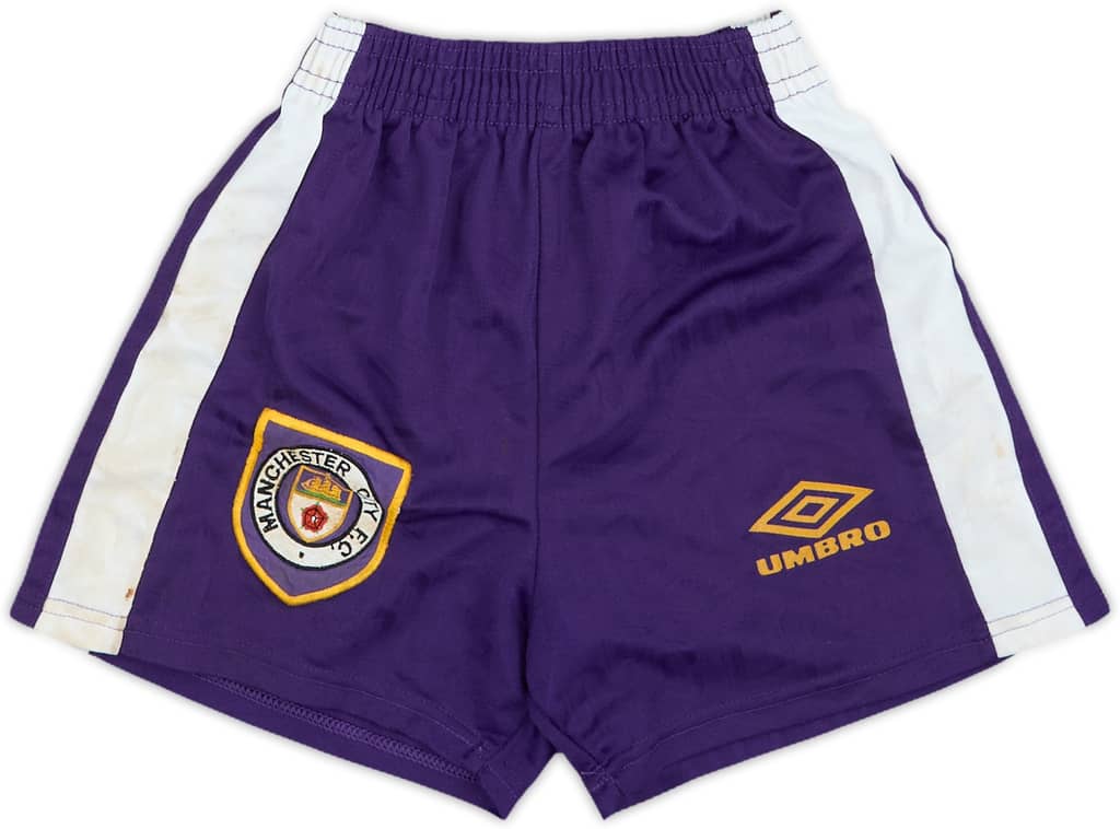 1992-94 Manchester City Away Shorts - 5/10 - (S.Boys)